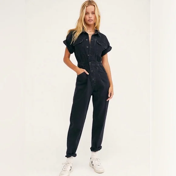 NWOT! Free People Marci Coverall — XS - Picture 2 of 5